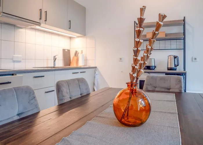 Boho-Suite - Sauna, Netflix, Nespresso, Zentral, Messe