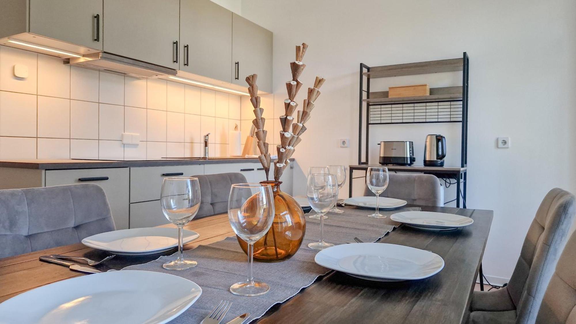Boho-suite - Sauna, Netflix, Nespresso, Zentral, Messe Apartment