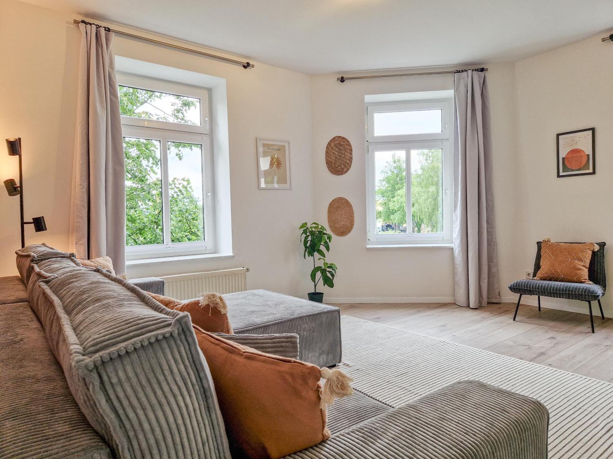 Boho-suite - Sauna, Netflix, Nespresso, Zentral, Messe Apartment Chemnitz