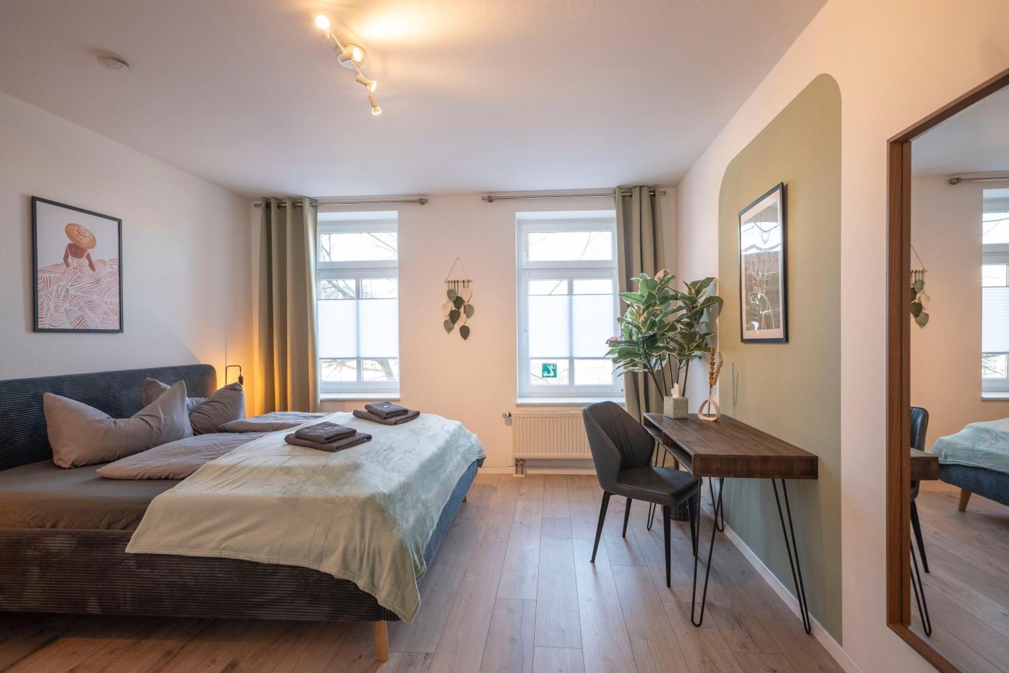 Boho-suite - Sauna, Netflix, Nespresso, Zentral, Messe Apartment *